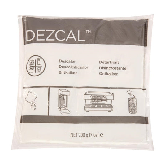 Urnex Dezcal Activated Scale Remover Powder Sachets 200g cx505