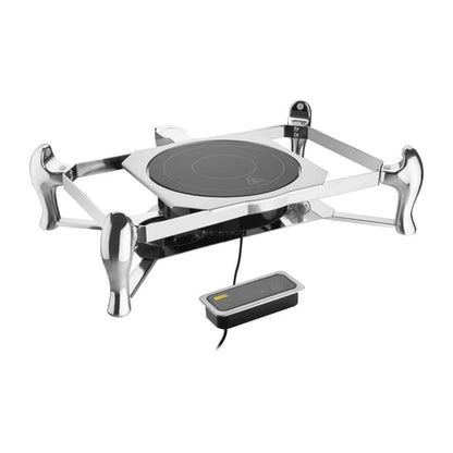 Olympia 1/1 Induction Chafer - Stand & Induction Heater Set sa648