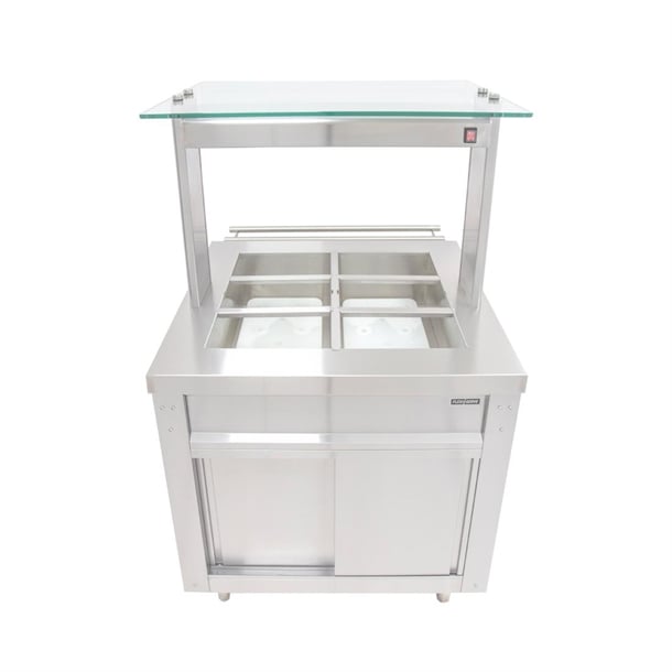 Parry Flexi-Serve Ambient GN Buffet Bar with Chilled Cupboard p_fd212