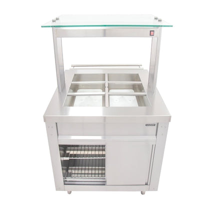 Parry Flexi-Serve Ambient GN Buffet Bar with Chilled Cupboard p_fd212