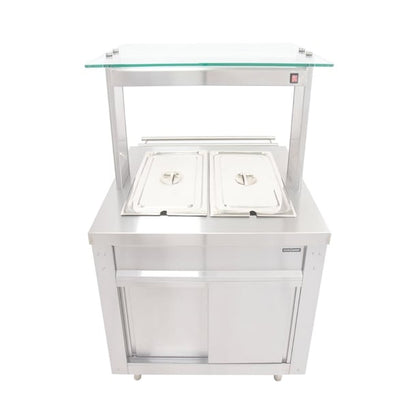 Parry Flexi-Serve Ambient GN Buffet Bar with Chilled Cupboard p_fd212