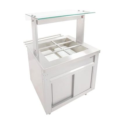 Parry Flexi-Serve Ambient GN Buffet Bar with Chilled Cupboard p_fd212