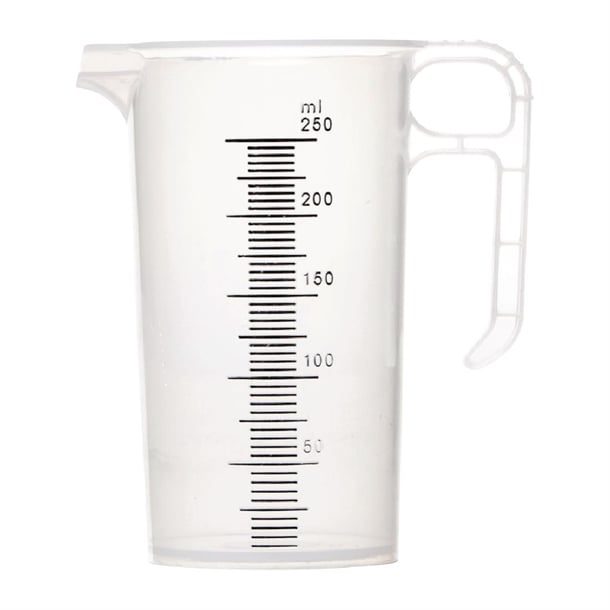 Pro-Measures Polypropylene Measuring Jug 250ml fd324