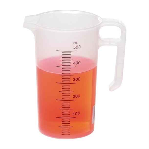 Pro-Measures Polypropylene Measuring Jug 500ml fd325