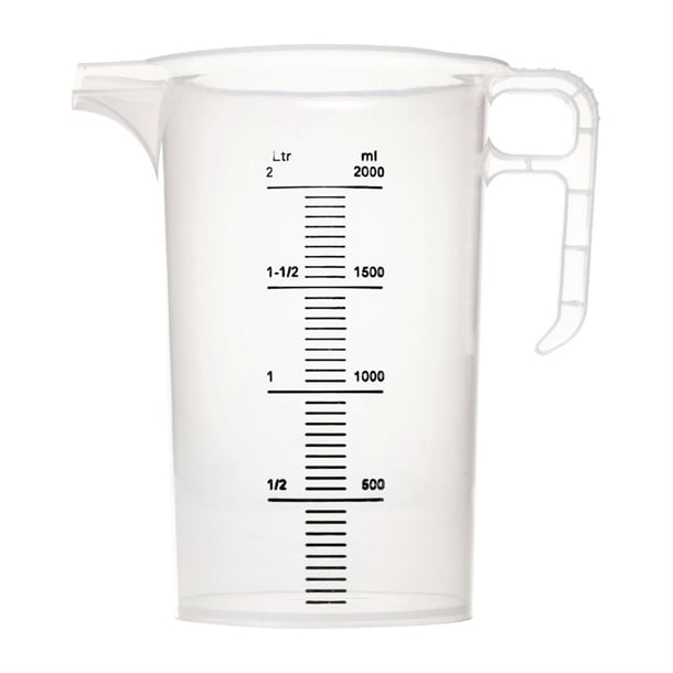 Pro-Measures Polypropylene Measuring Jug 2Ltr fd327