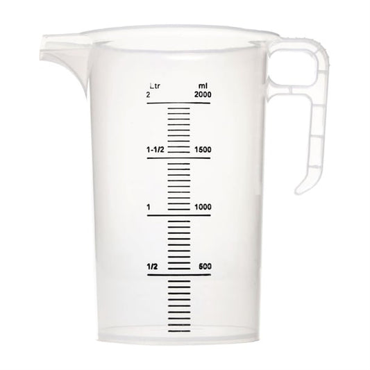 Pro-Measures Polypropylene Measuring Jug 2Ltr fd327