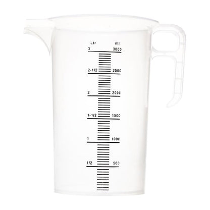 Pro-Measures Polypropylene Measuring Jug 3Ltr fd328