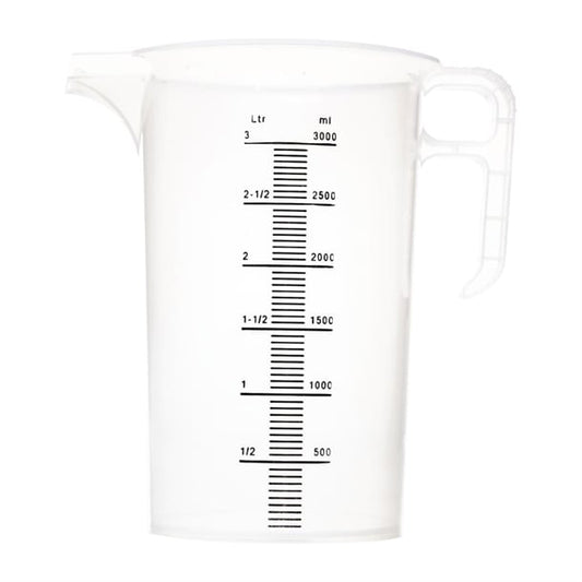 Pro-Measures Polypropylene Measuring Jug 3Ltr fd328