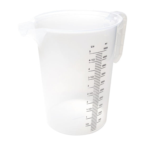 Pro-Measures Polypropylene Measuring Jug 5Ltr fd329