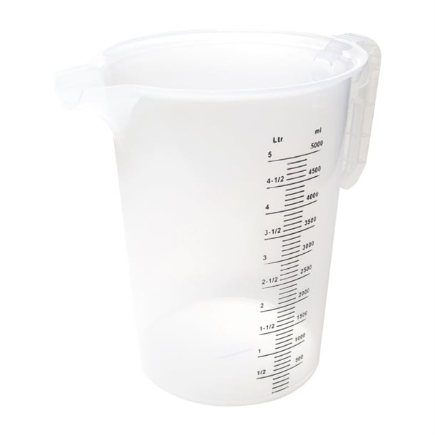 Pro-Measures Polypropylene Measuring Jug 5Ltr fd329