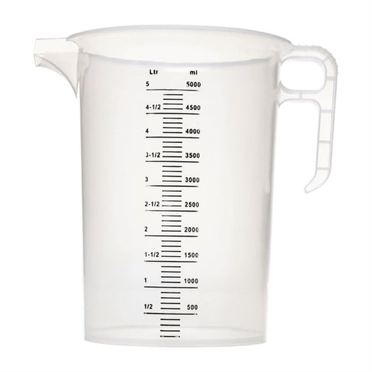 Pro-Measures Polypropylene Measuring Jug 5Ltr fd329