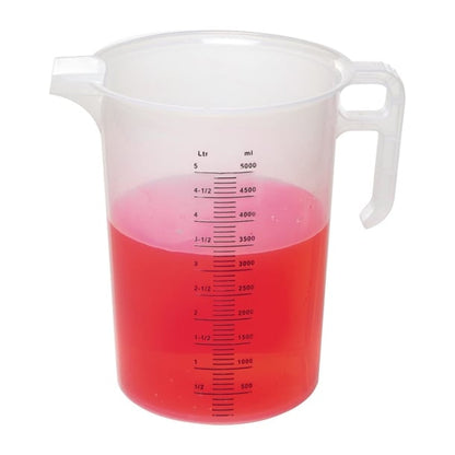 Pro-Measures Polypropylene Measuring Jug 5Ltr fd329