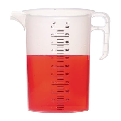 Pro-Measures Polypropylene Measuring Jug 5Ltr fd329