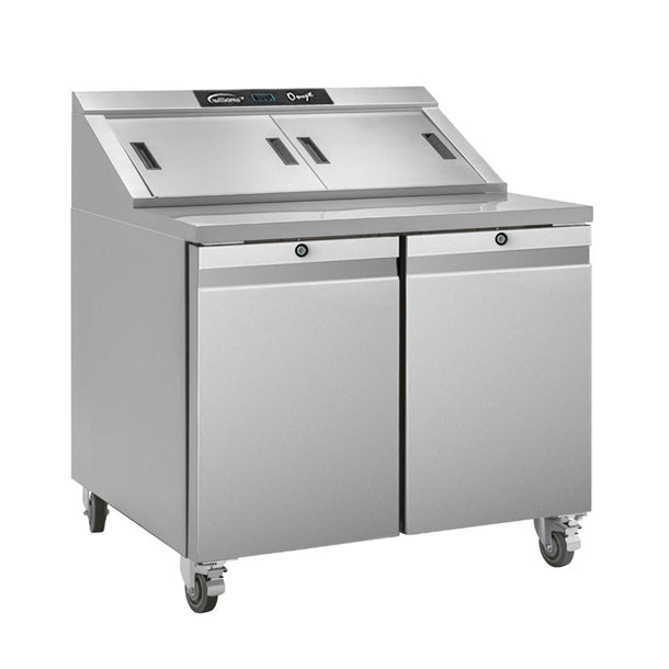 Williams Onyx Double Door Refrigerated Prep Counter 355Ltr CPC2-SS fd366