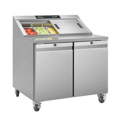 Williams Onyx Double Door Refrigerated Prep Counter 355Ltr CPC2-SS fd366