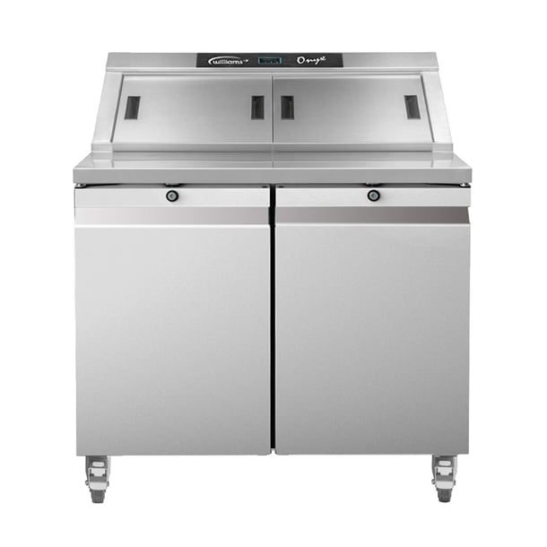 Williams Onyx Double Door Refrigerated Prep Counter 355Ltr CPC2-SS fd366