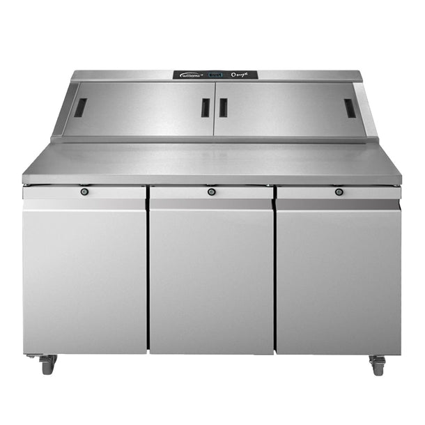 Williams Onyx 3 Door Refrigerated Prep Counter 616Ltr CPC3-SS fd367
