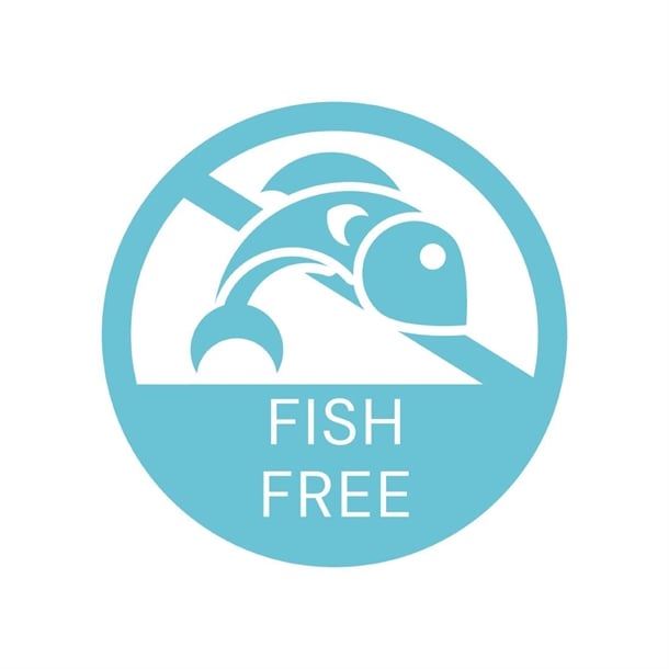 Vogue Removable Fish-Free Food Packaging Labels (1000 Pack) fd431
