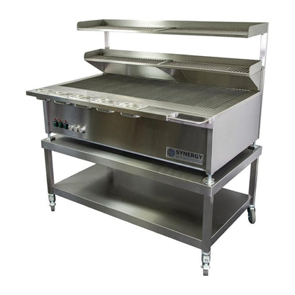 Synergy Grill Gas Chargrill with Garnish Rail and Slow Cook Shelf ST1300 fd493