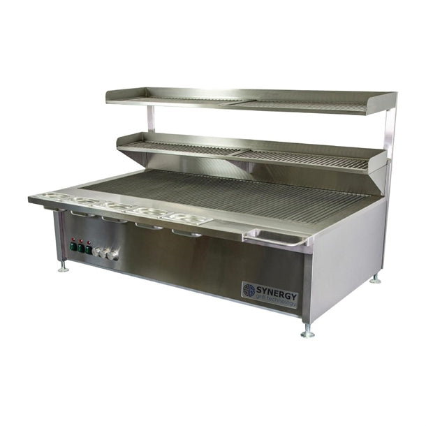 Synergy Grill Gas Chargrill with Garnish Rail and Slow Cook Shelf ST1300 fd493