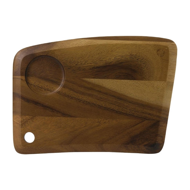 Churchill Alchemy Wood Medium Geo Deli Board 289x206mm (4 Pack) fd801
