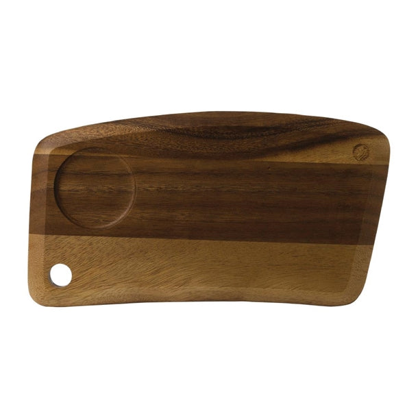 Churchill Alchemy Wood Small Geo Deli Board 308x165mm (4 Pack) fd802