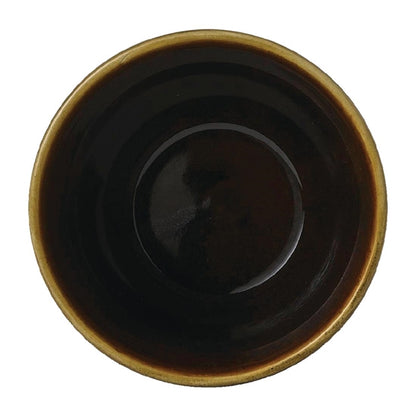 Churchill Super Vitrified Nourish Black Onyx Two Tone Chip Mugs 291ml (12 Pack) fd816