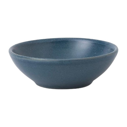 Churchill Super Vitrified Nourish Oslo Contour Shallow Bowls Blue 116mm (12 Pack) fd823