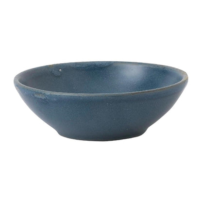 Churchill Super Vitrified Nourish Oslo Contour Shallow Bowls Blue 130mm (12 Pack) fd824