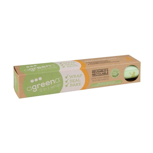 Agreena Three-In-One Reusable Food Wraps 300x450mm (2 Pack) fd935