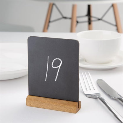 Olympia Mini Elegant Tableboard 100(H) x 80(W)mm (4 Pack) fd951