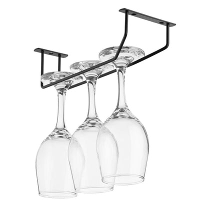 Olympia Wine Glass Rack Black 254mm fd987