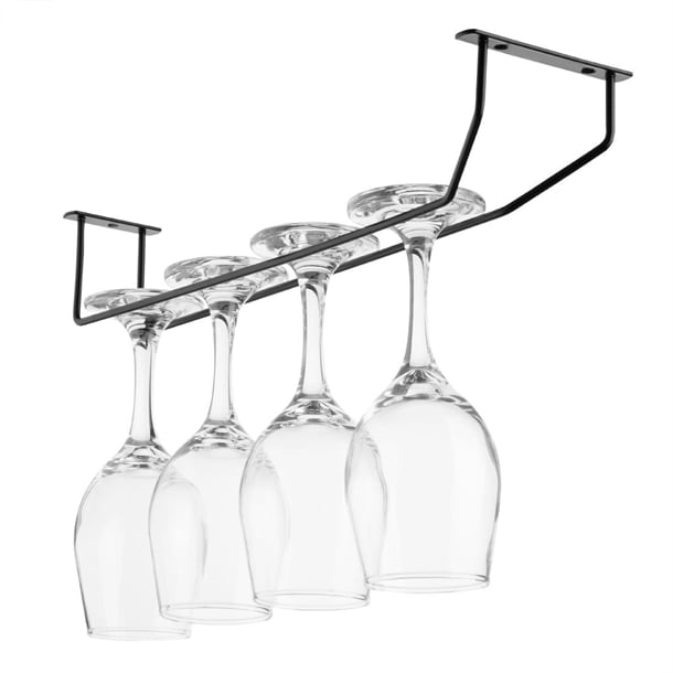Olympia Wine Glass Rack Black 406mm fd988