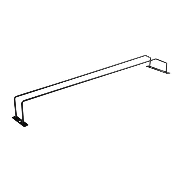 Olympia Wine Glass Rack Black 610mm fd989