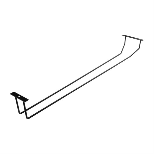 Olympia Wine Glass Rack Black 610mm fd989