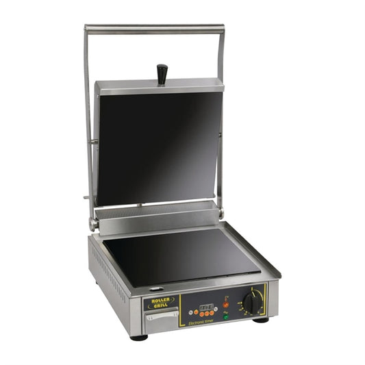 Roller Grill Premium VC FT Single Flat Plate Contact Grill fe146