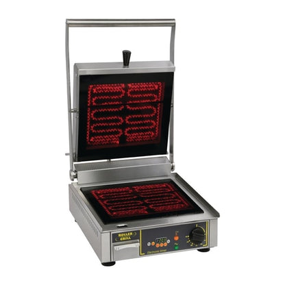 Roller Grill Premium VC FT Single Flat Plate Contact Grill fe146