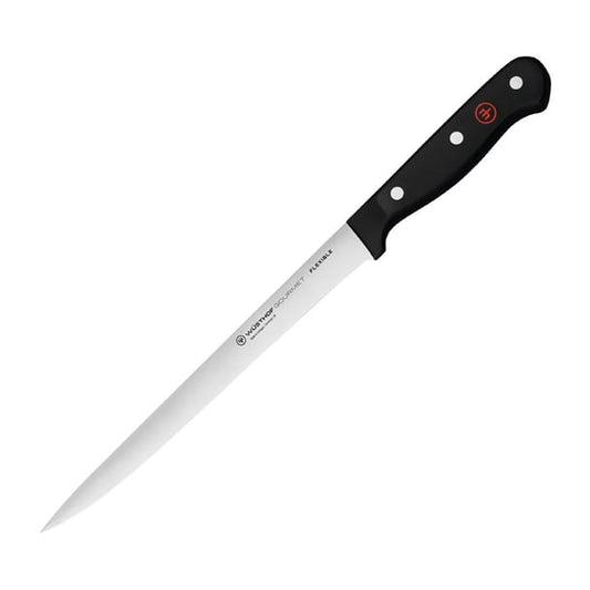 Wüsthof Gourmet Flexible Fish Fillet Knife Black 20cm fe198