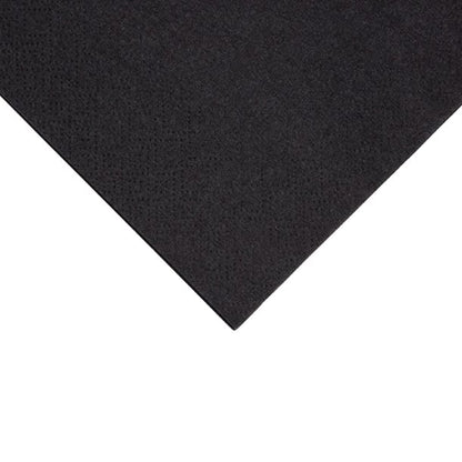 Fiesta Recyclable Cocktail Napkin Black 24x24cm 2ply 1/4 Fold (4000 Pack) fe218