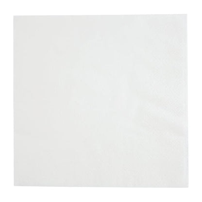 Fiesta Recyclable Lunch Napkin White 30x30cm 1ply 1/4 Fold (5000 Pack) fe212
