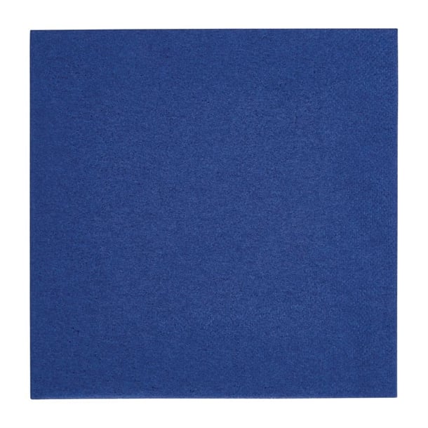 Fiesta Recyclable Lunch Napkin Blue 33x33cm 2ply 1/4 Fold (2000 Pack) fe224