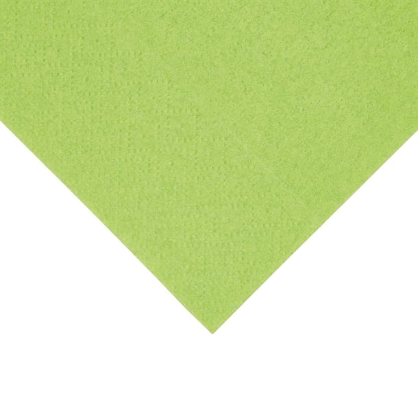 Fiesta Recyclable Lunch Napkin Kiwi 33x33cm 2ply 1/8 Fold (2000 Pack) fe228