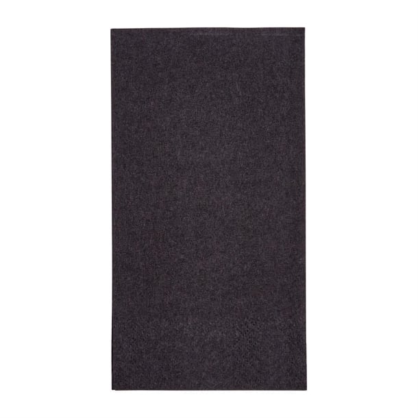 Fiesta Recyclable Lunch Napkin Black 33x33cm 2ply 1/8 Fold (2000 Pack) fe233