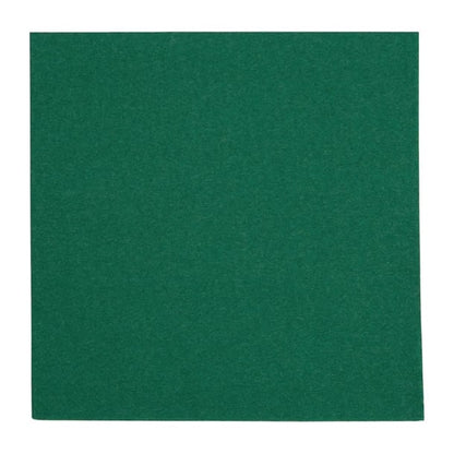 Fiesta Recyclable Dinner Napkin Dark Green 40x40cm 2ply 1/4 Fold (2000 Pack) fe239