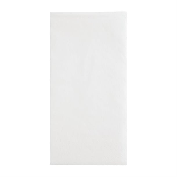 Fiesta Recyclable Dinner Napkin White 40x40cm 2ply 1/8 Fold (2000 Pack) fe243