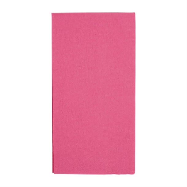 Fiesta Recyclable Dinner Napkin Pink 40x40cm 2ply 1/8 Fold (2000 Pack) fe246