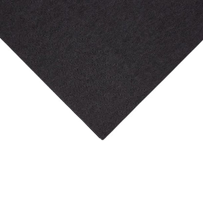 Fiesta Recyclable Dinner Napkin Black 40x40cm 2ply 1/8 Fold (2000 Pack) fe249