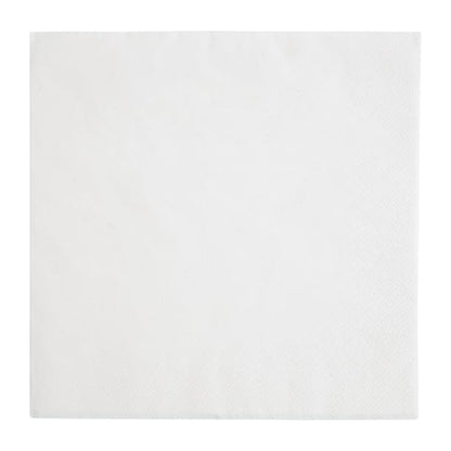 Fiesta Recyclable Dinner Napkin White 40x40cm 3ply 1/4 Fold (1000 Pack) fe251