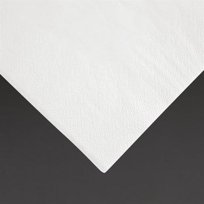 Fiesta Recyclable Dinner Napkin White 40x40cm 3ply 1/4 Fold (1000 Pack) fe251