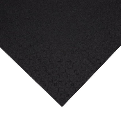 Fiesta Recyclable Dinner Napkin Black 40x40cm 3ply 1/4 Fold (1000 Pack) fe257